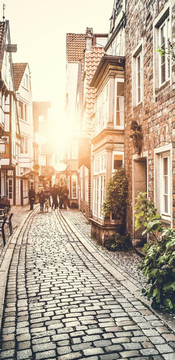 европейская улочка