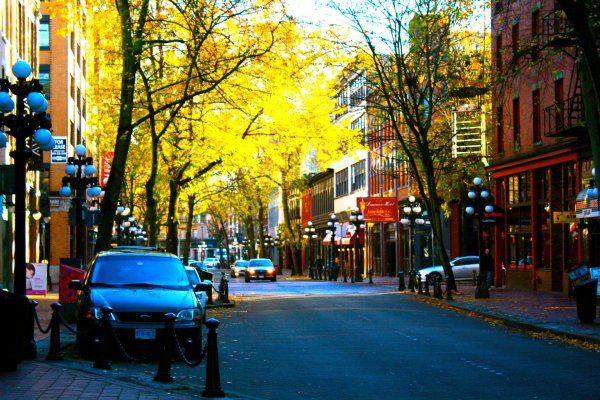 осенние улицы америки