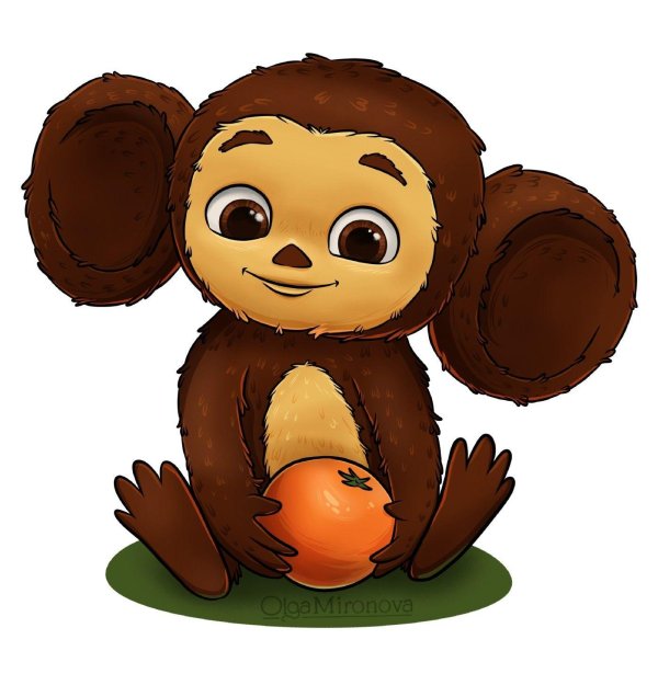 чебурашка мультяшный