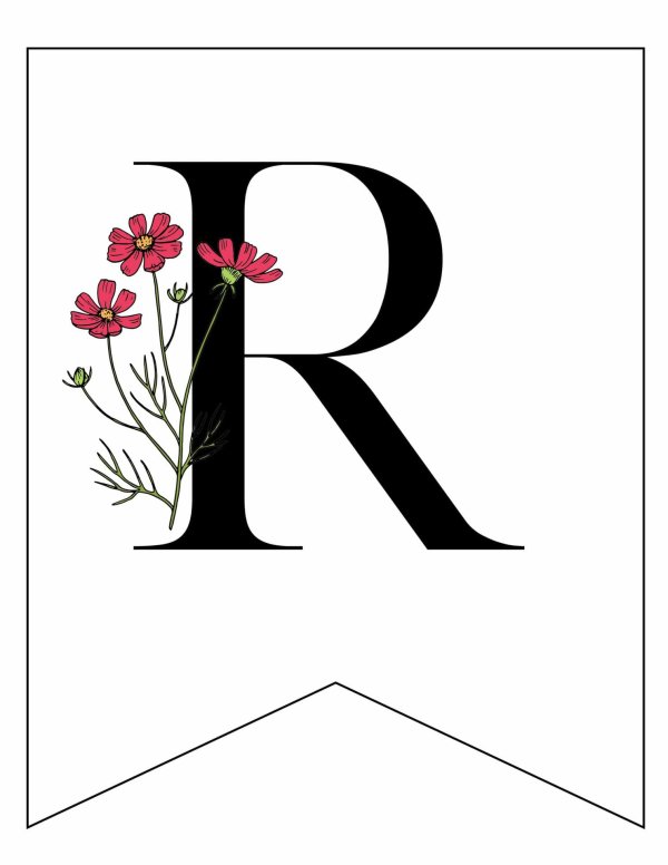 flower letters