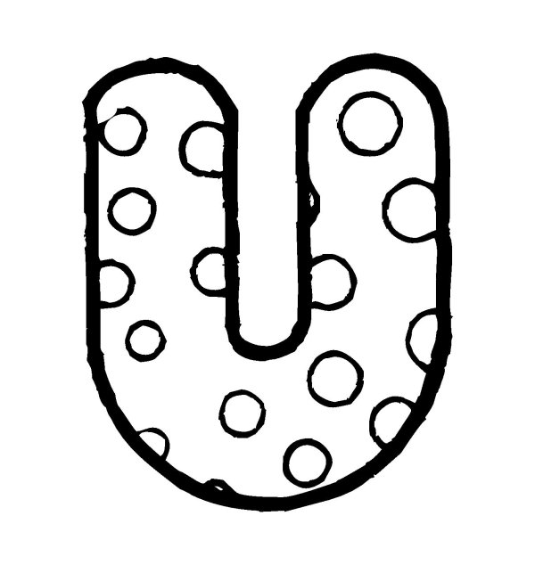 раскраска букв