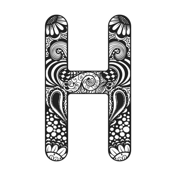 стилизованный алфавит