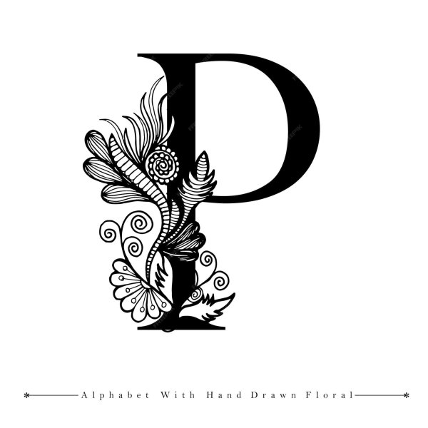 стильные буквы