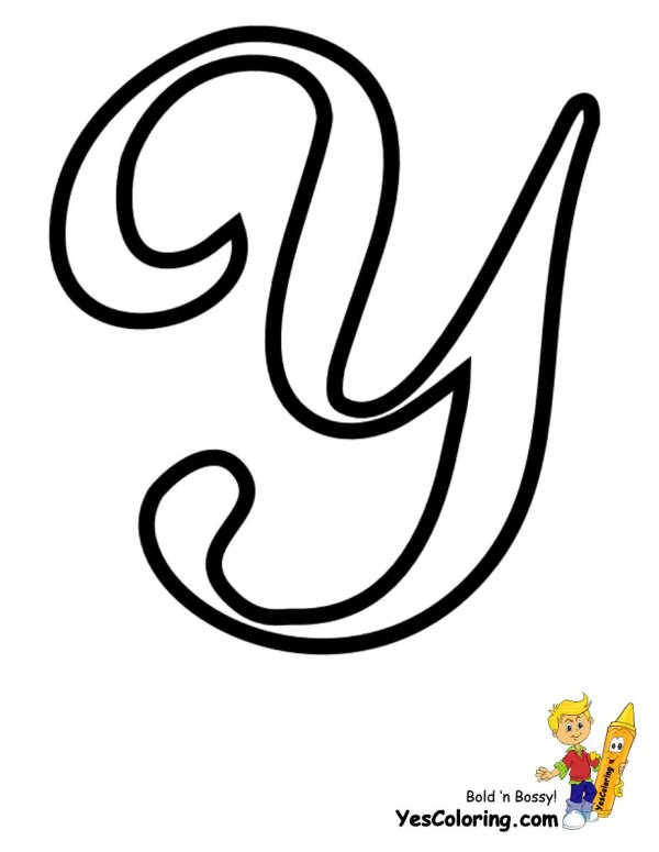 шаблон букв