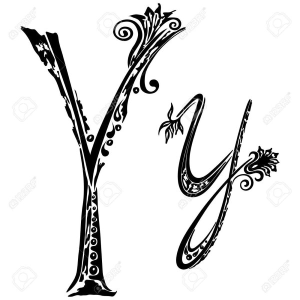 стилизованная буква