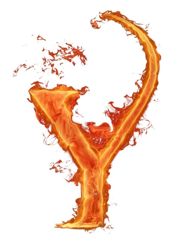 огненные буквы