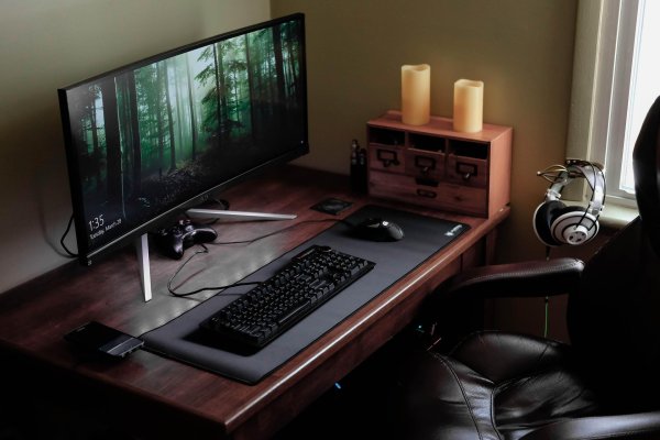 сетап компьютерного стола