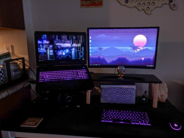gaming setup