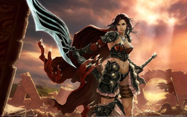 воительница фэнтези