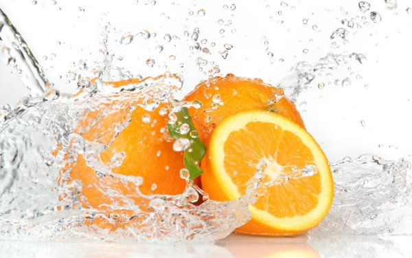 фрукты в воде