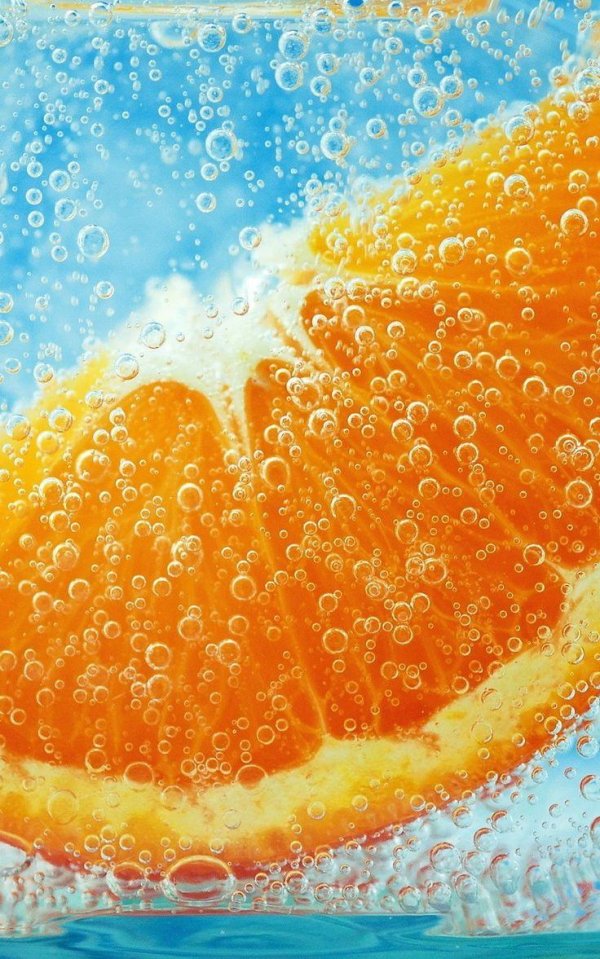 оранжевая вода