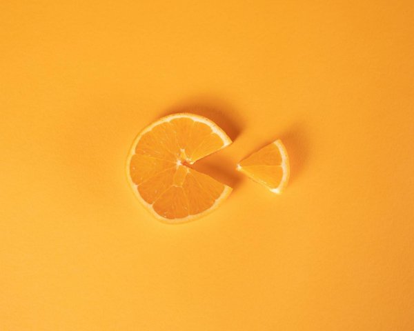 оранжевые обои