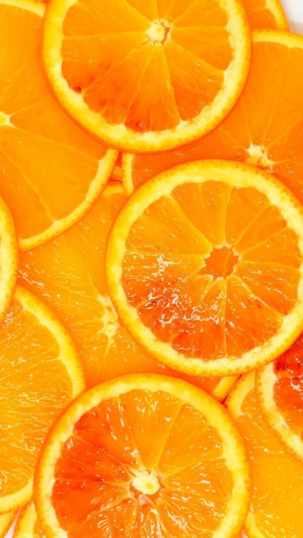 оранжевые фоны