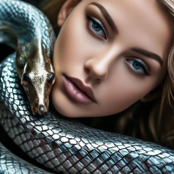 девушка змей