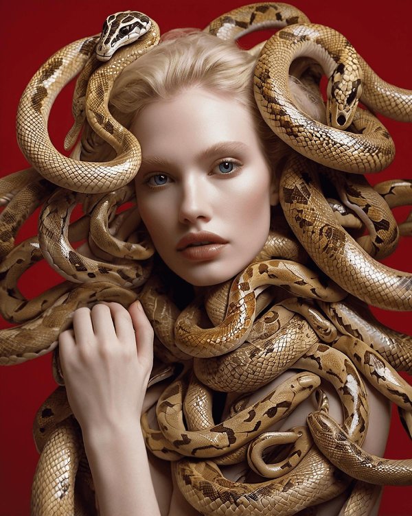 девушка змей