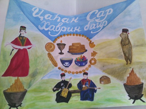 казахские рисунки