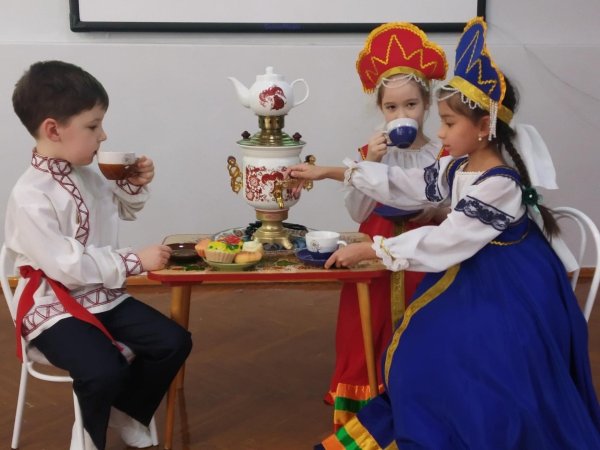 чаепитие для детей