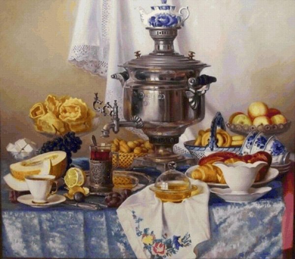 самовар натюрморт