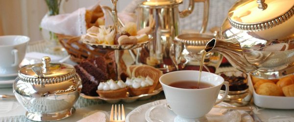 сервировка стола для чаепития