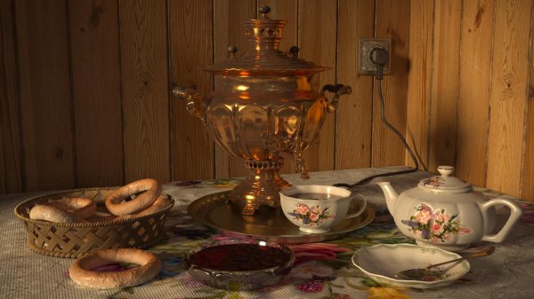 тульский самовар чаепитие