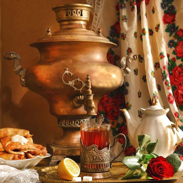 самовар и русский чай традиции чаепития