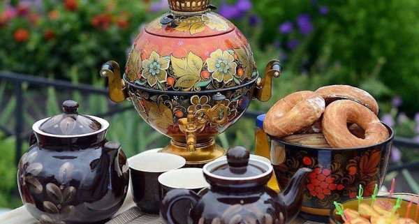 традиционное русское чаепитие