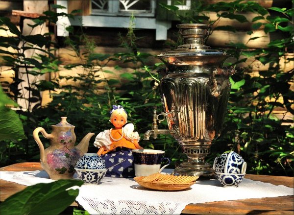 дачное чаепитие абрамцево