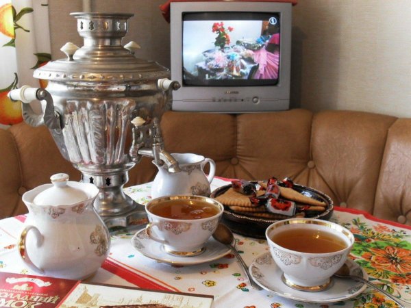 чаепитие в россии