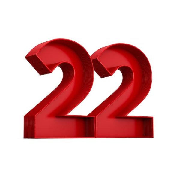 цифра 22