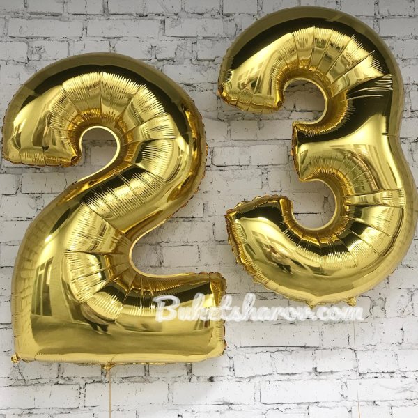 фольгированные шары цифры