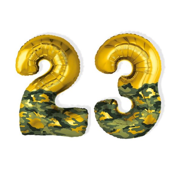 цифра 2 камуфляжная