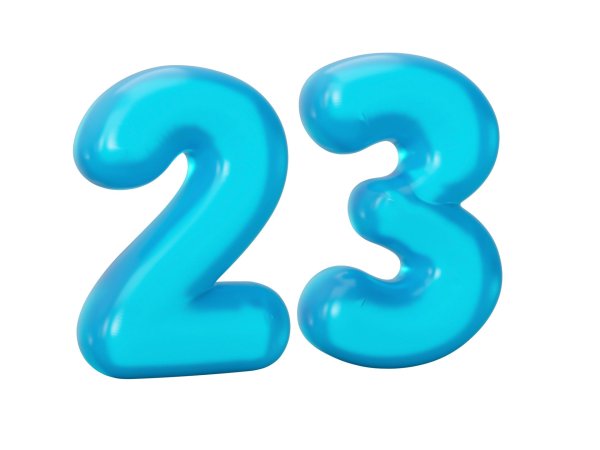 шары с цифрами