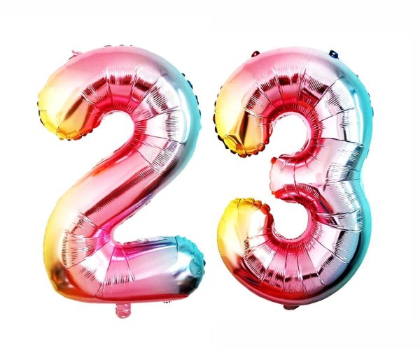 шар фольгированный цифра