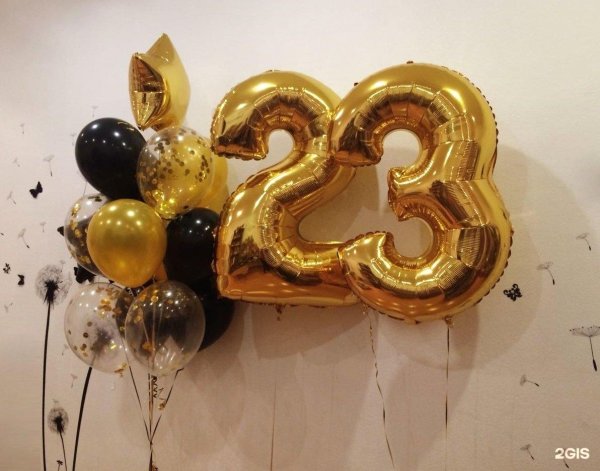 шары на день рождения 30 лет