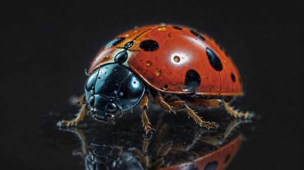 макро насекомые