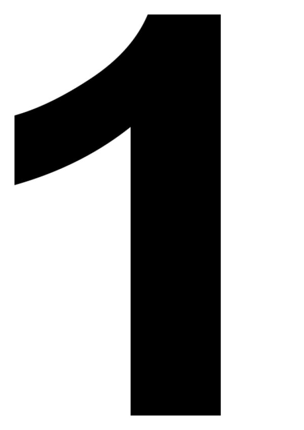 крупные цифры