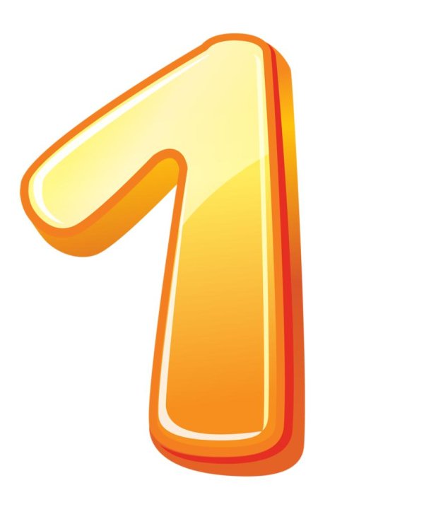 мультяшные цифры