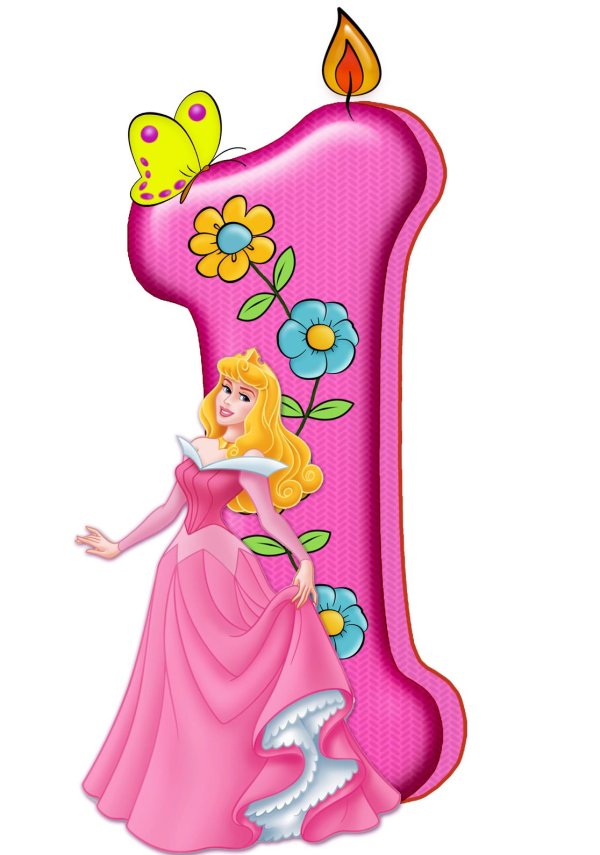 1 годик принцессе