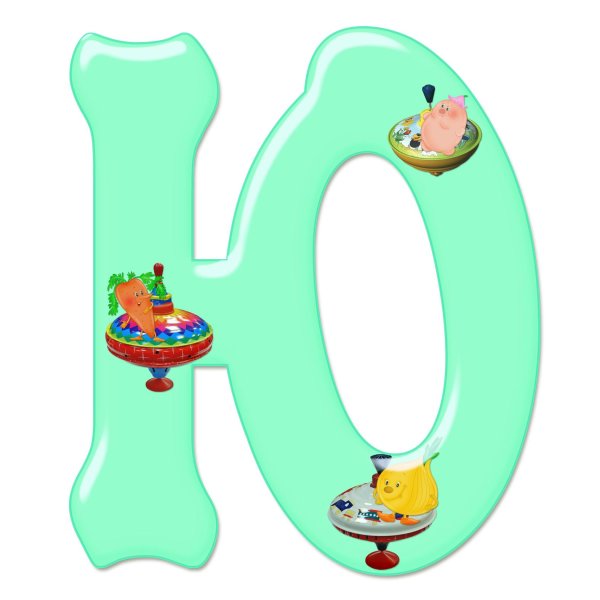 красочные буквы