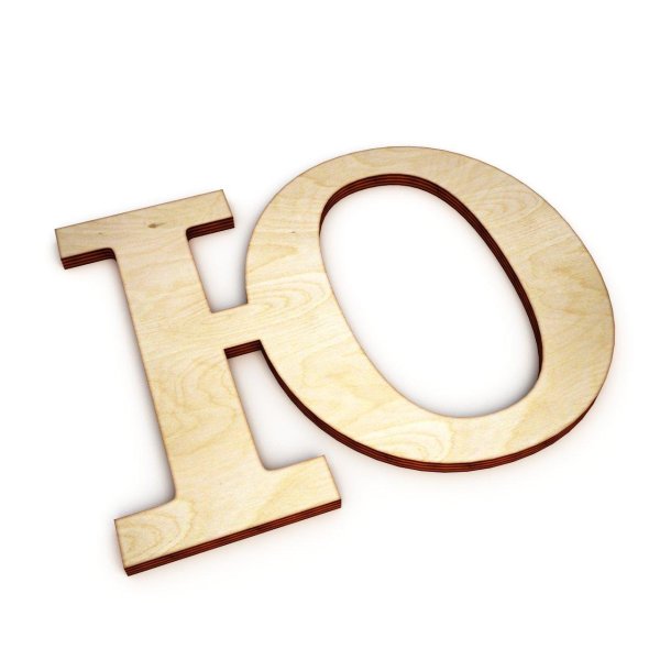 деревянная буква к