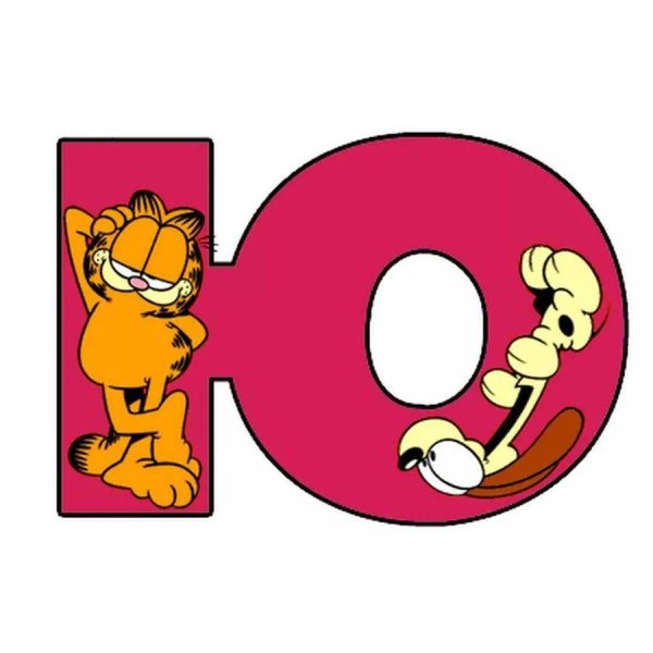 буквы мультяшные