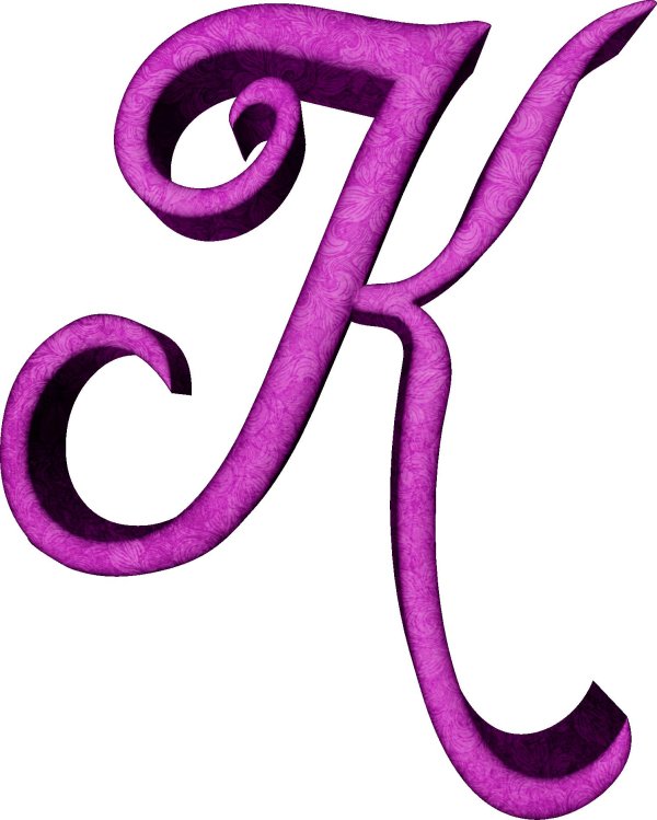 буквы алфавита сиреневые