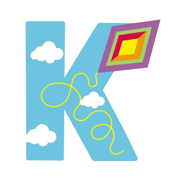 поделка в виде буквы