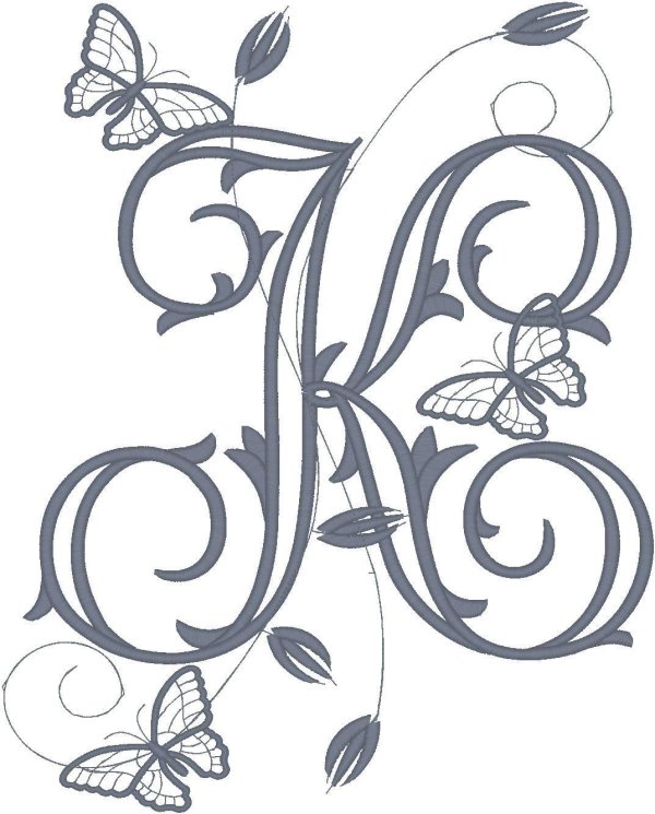 монограммы букв и вензеля