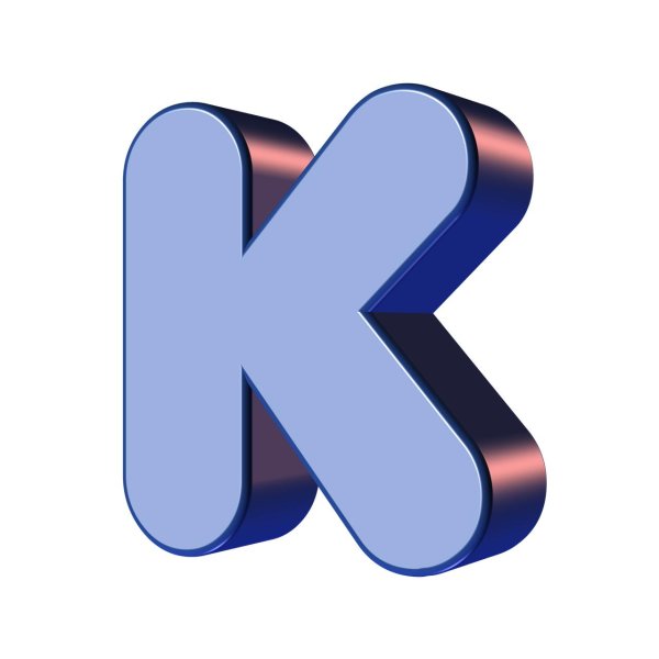 объемная буква