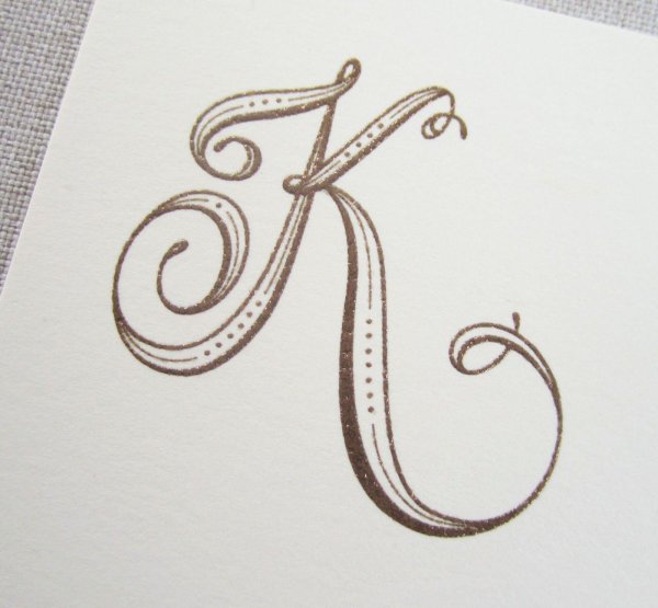 вензель из букв