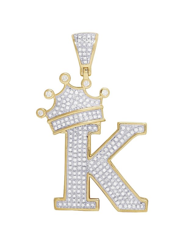 подвеска с буквой