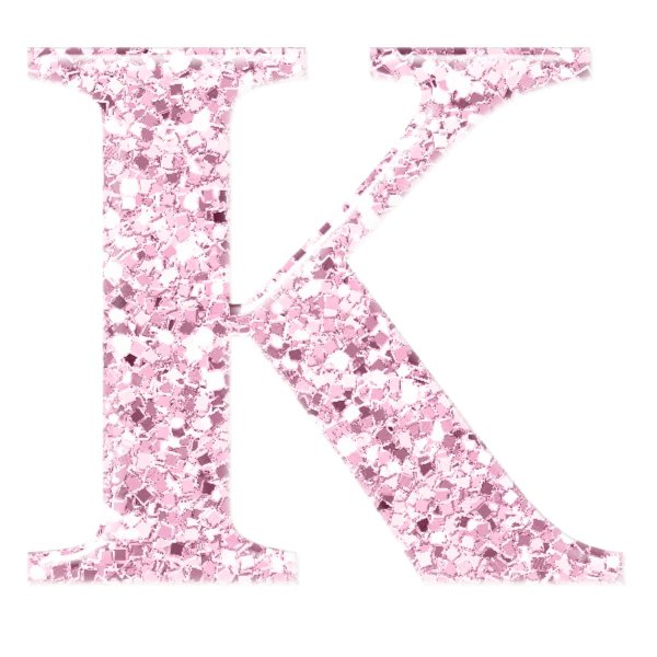 блестящие буквы