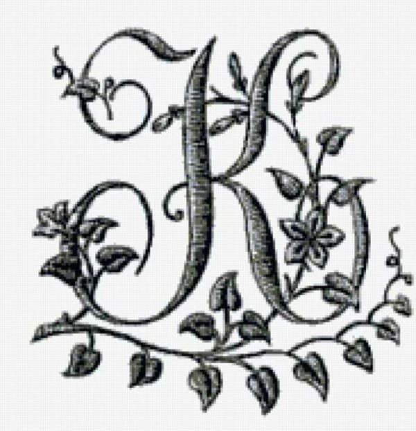 монограммы букв и вензеля