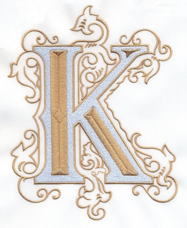 вышивка монограммы